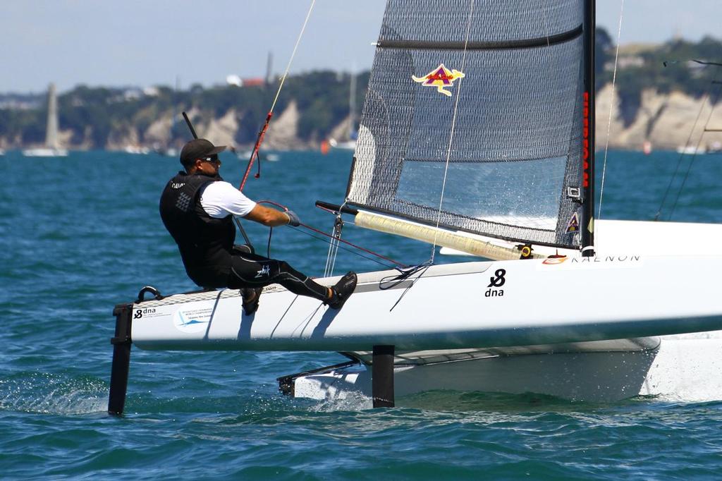 Int. A-Class Catamaran World Championship, Day 5, Takapuna NZ © Richard Gladwell www.photosport.co.nz